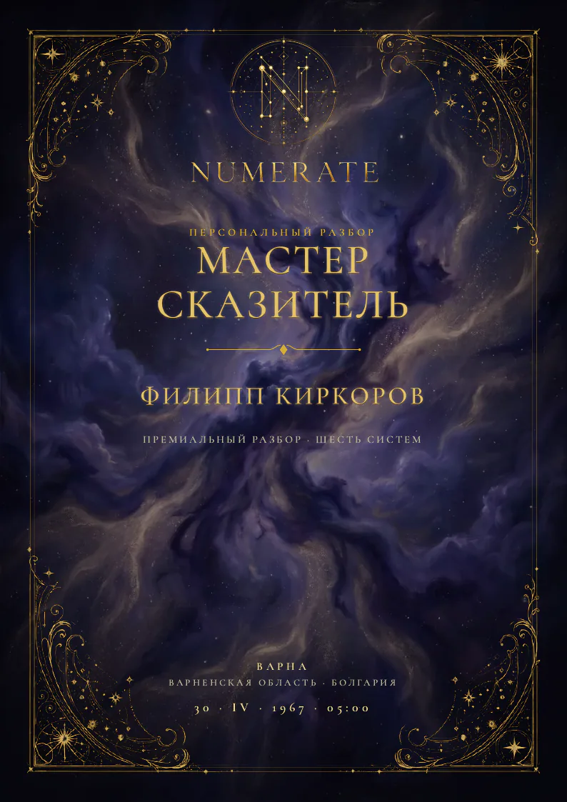 Страница 1. Обложка: Архетип «Мастер-сказитель»